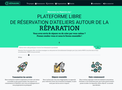 Journée de co-construction de Reparons.org : la plateforme Plateforme libre de réservation d'ateliers autour de la réparation.